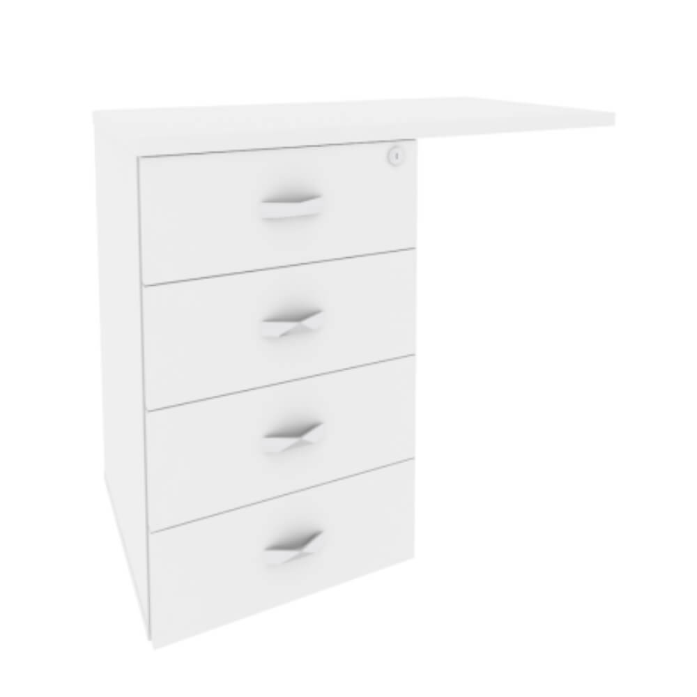 Тумба приставная универсальная левая/правая 842x460x750