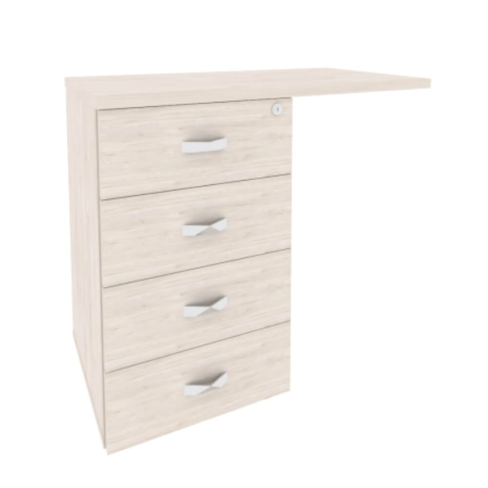 Тумба приставная универсальная левая/правая 842x460x750