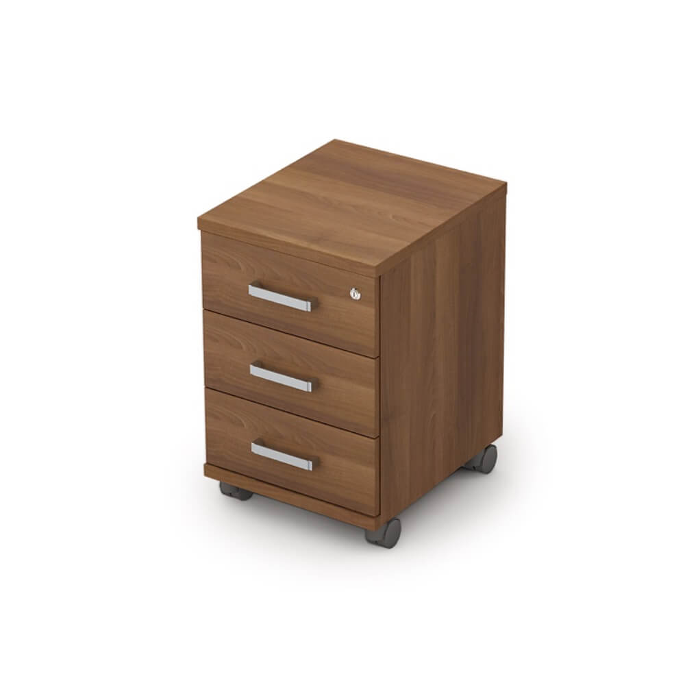 Тумба выкатная 3 ящ. усиленная с/з 394x454x598