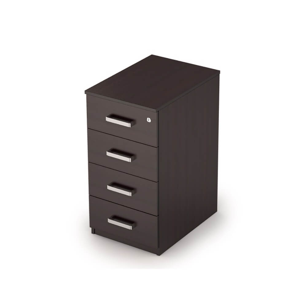 Тумба приставная 4 ящ. с/з 394x550x750