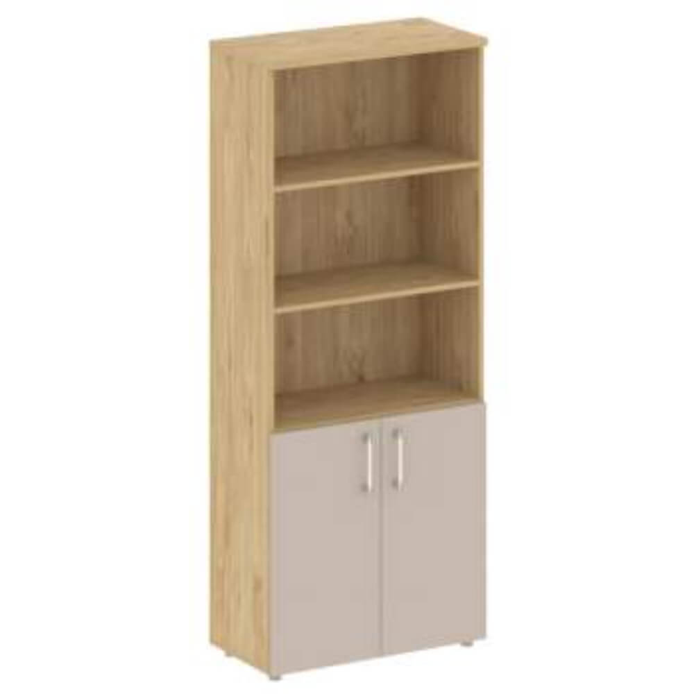 Шкаф высокий широкий низкие двери 800x420x1977