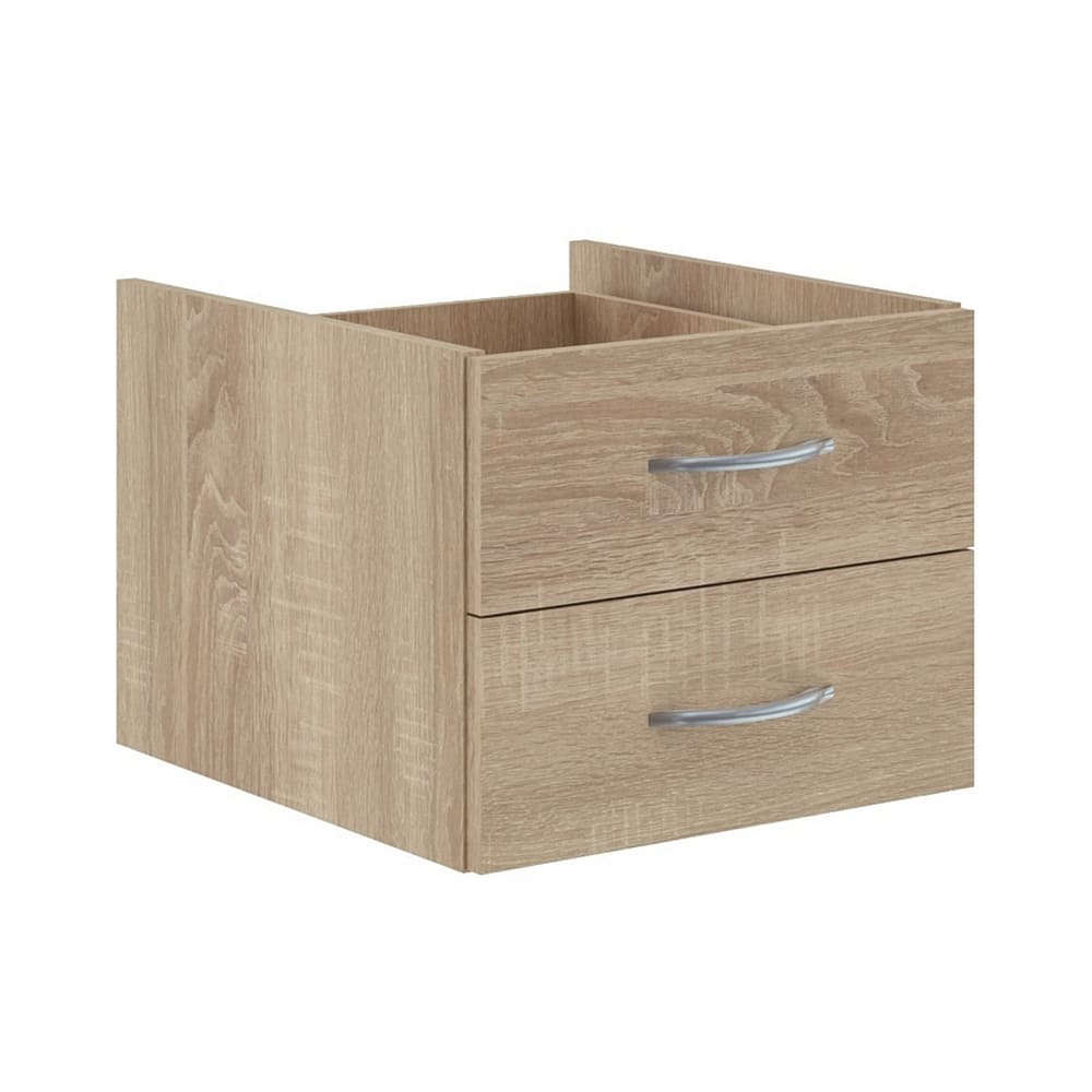 Тумба подвесная 2 ящ. 403x446x323