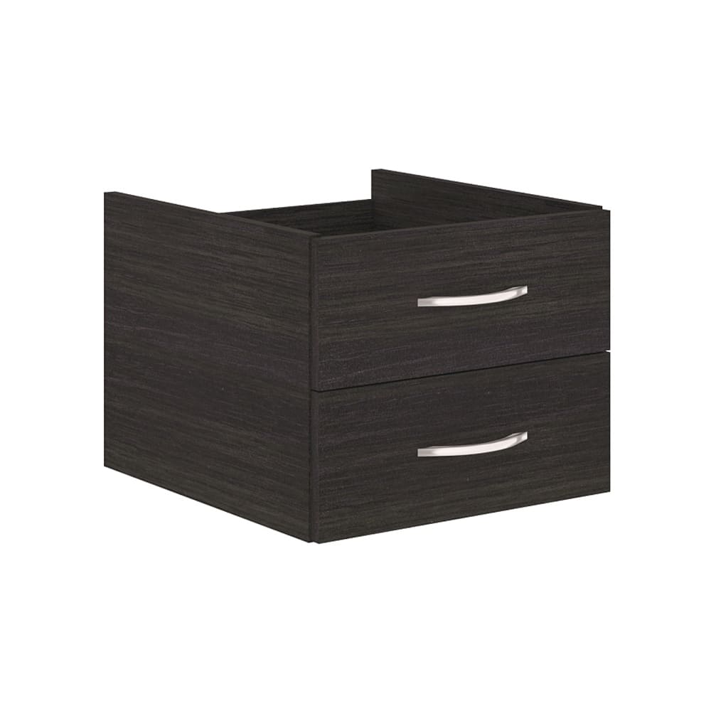 Тумба подвесная 2 ящ. 403x446x323