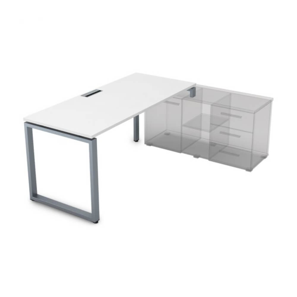 Стол рабочий правый 1400x700x750 (три опоры)